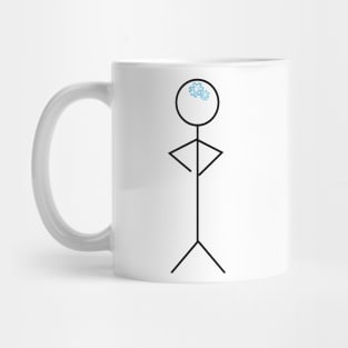 Thinking stickman Mug